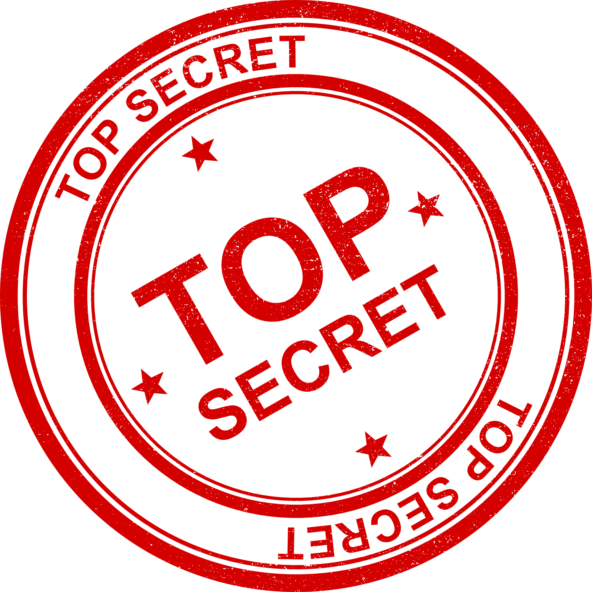 4 Top Secret Stamp Vector (PNG Transparent, SVG)
