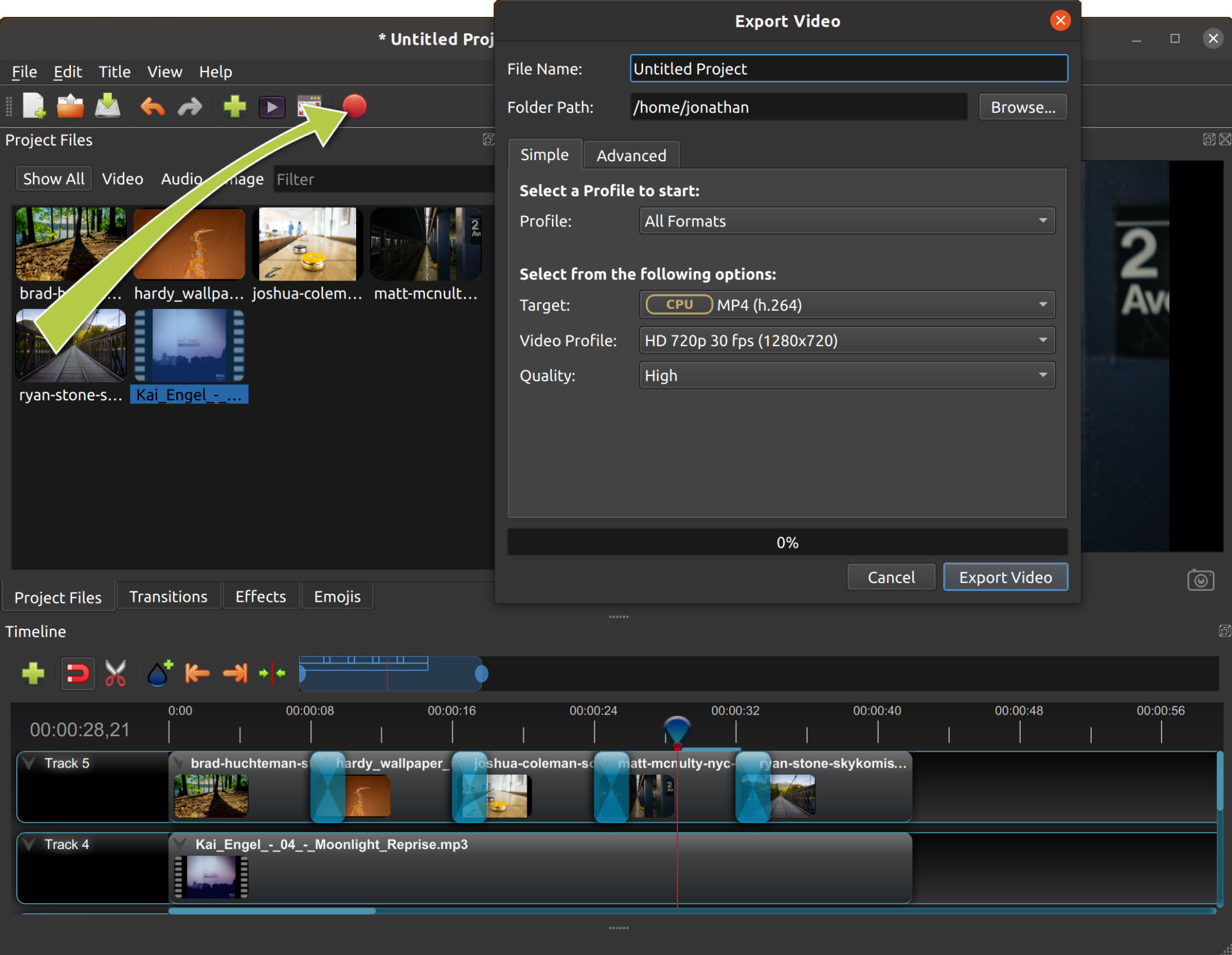 Quick Tutorial — OpenShot Video Editor 2.5.1dev2