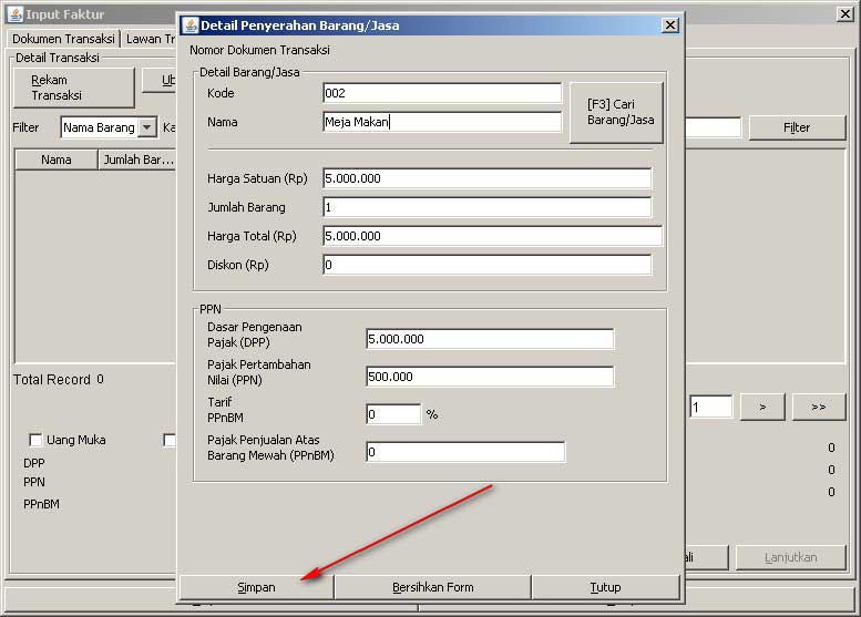 Cara Mudah Input Data Ke Dalam Aplikasi eFaktur Lewat