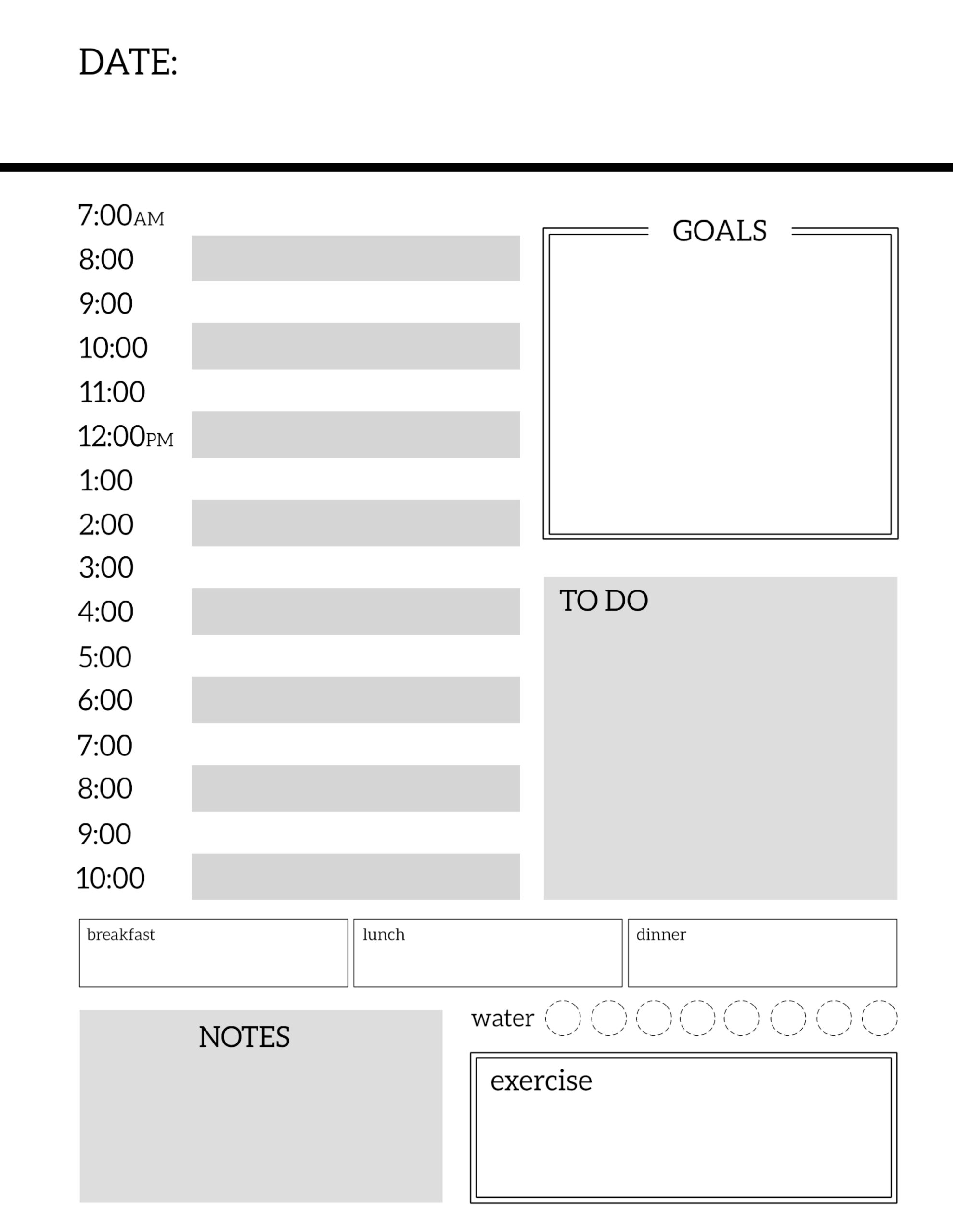 Weekly 2023 Planner PDF Free Printable Passion Planner
