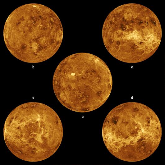 The Surface Features Of Venus