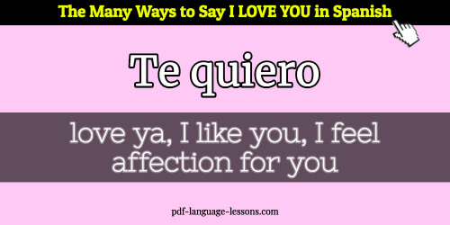 13 Fluent Ways to Say I Love You in Spanish
