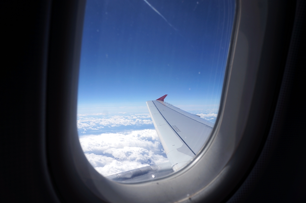 Blick aus dem Flugzeug 1 lizenzfreie Fotos / Bilder kostenlos