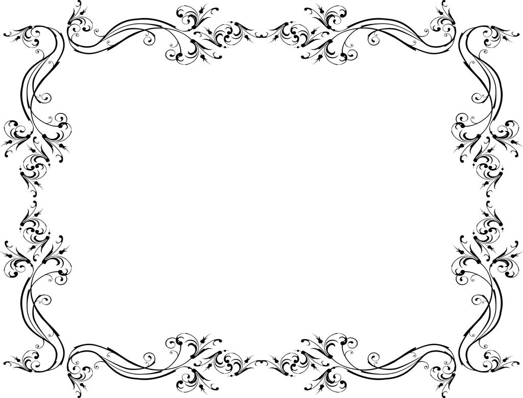 Wedding Border PNG File PNG Mart