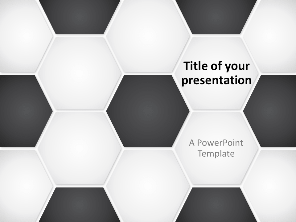 Football (Soccer Ball) PowerPoint Template