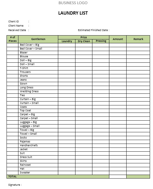 13 Free Sample Service Price List Templates Printable Samples