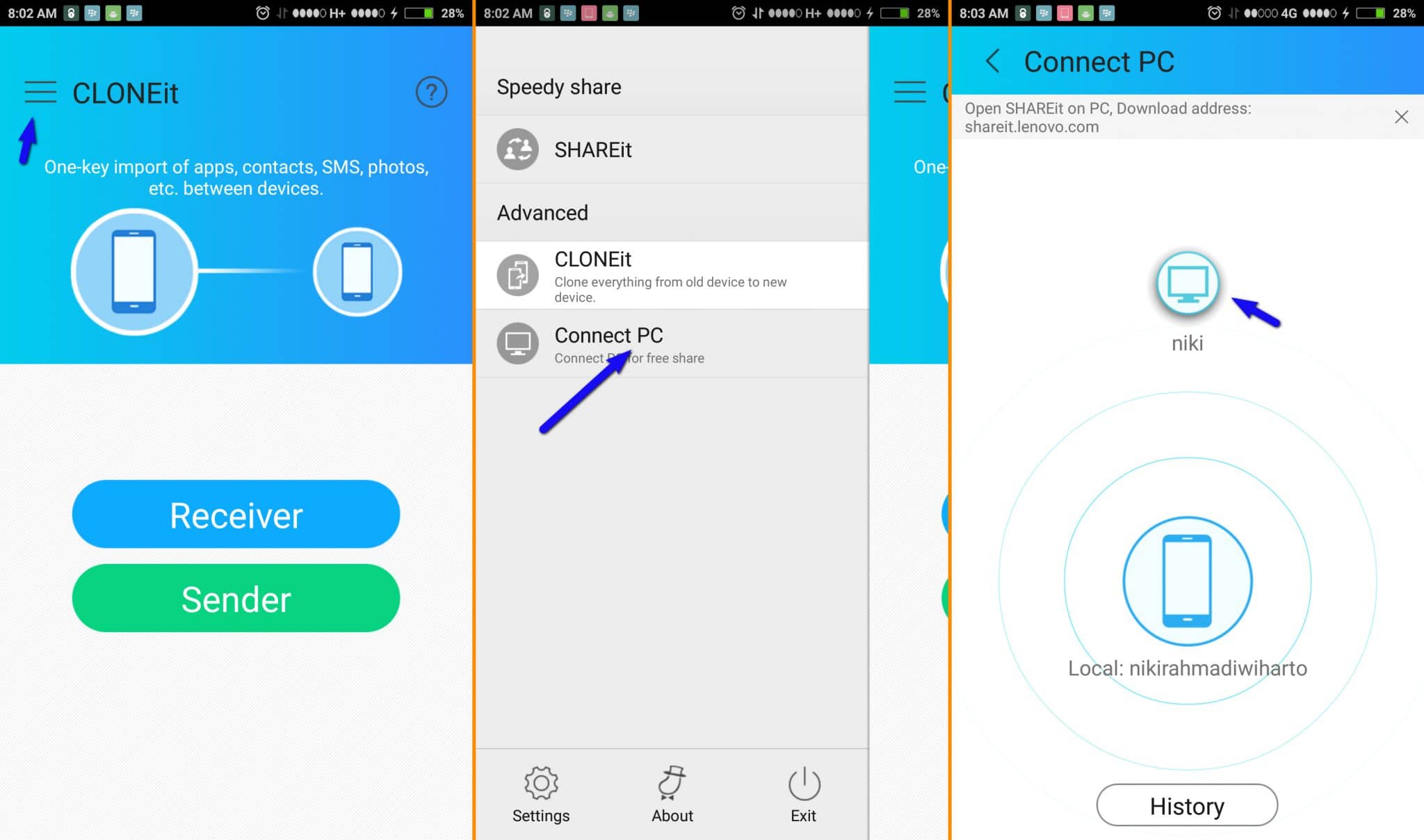 Cara Mengirim File/Data Dari Android Ke Laptop/PC Dengan