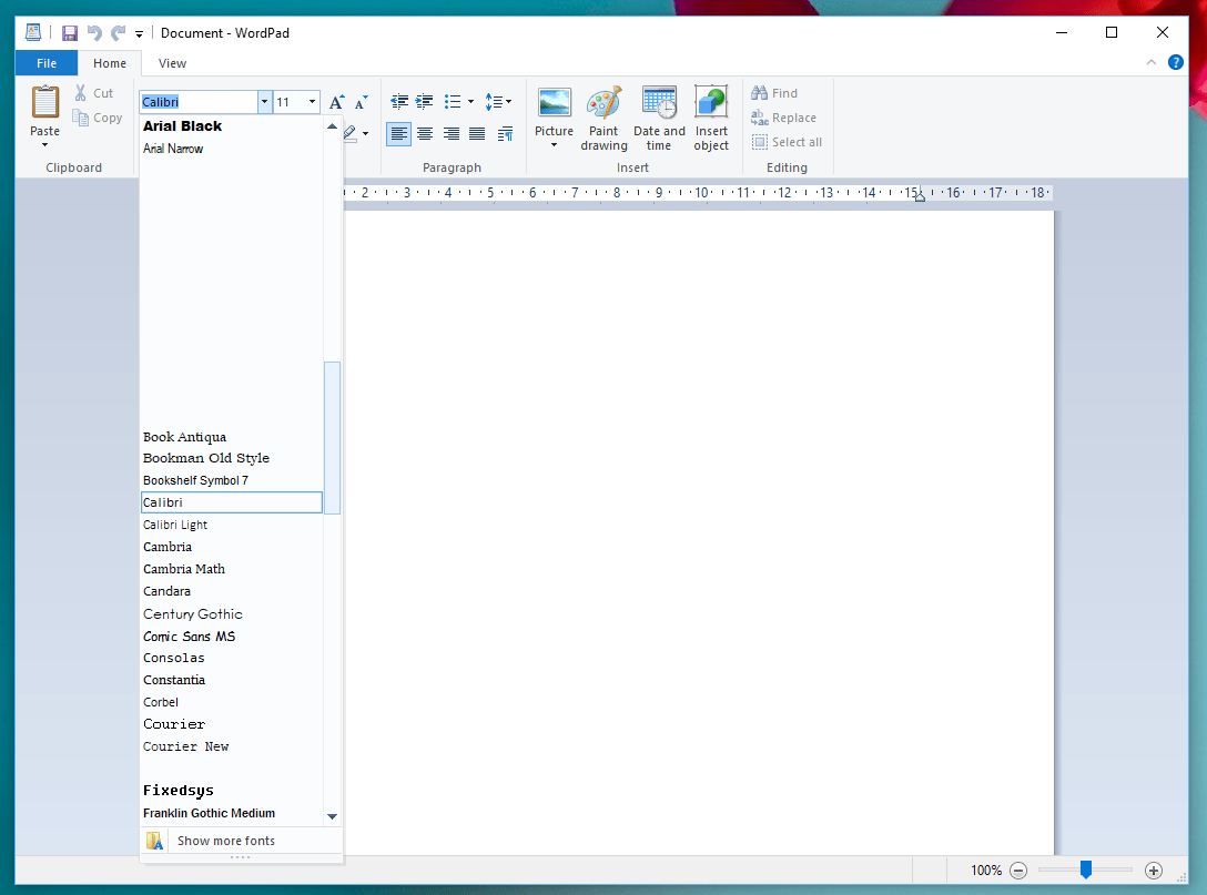 Fonts stop to work (after Windows 10 Creators Update