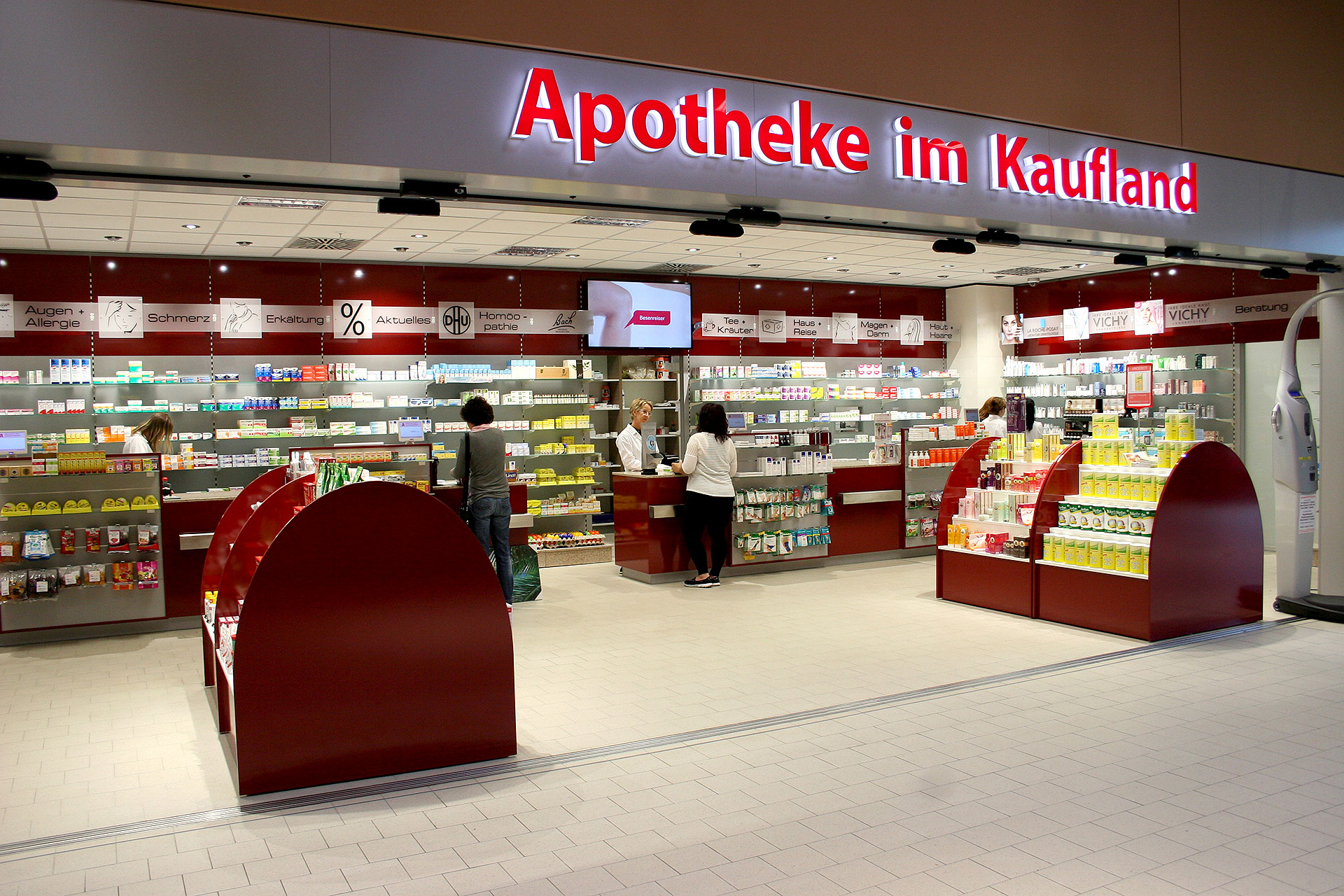 Apotheke im Kaufland Pforzheim Schmid Apothekenbau