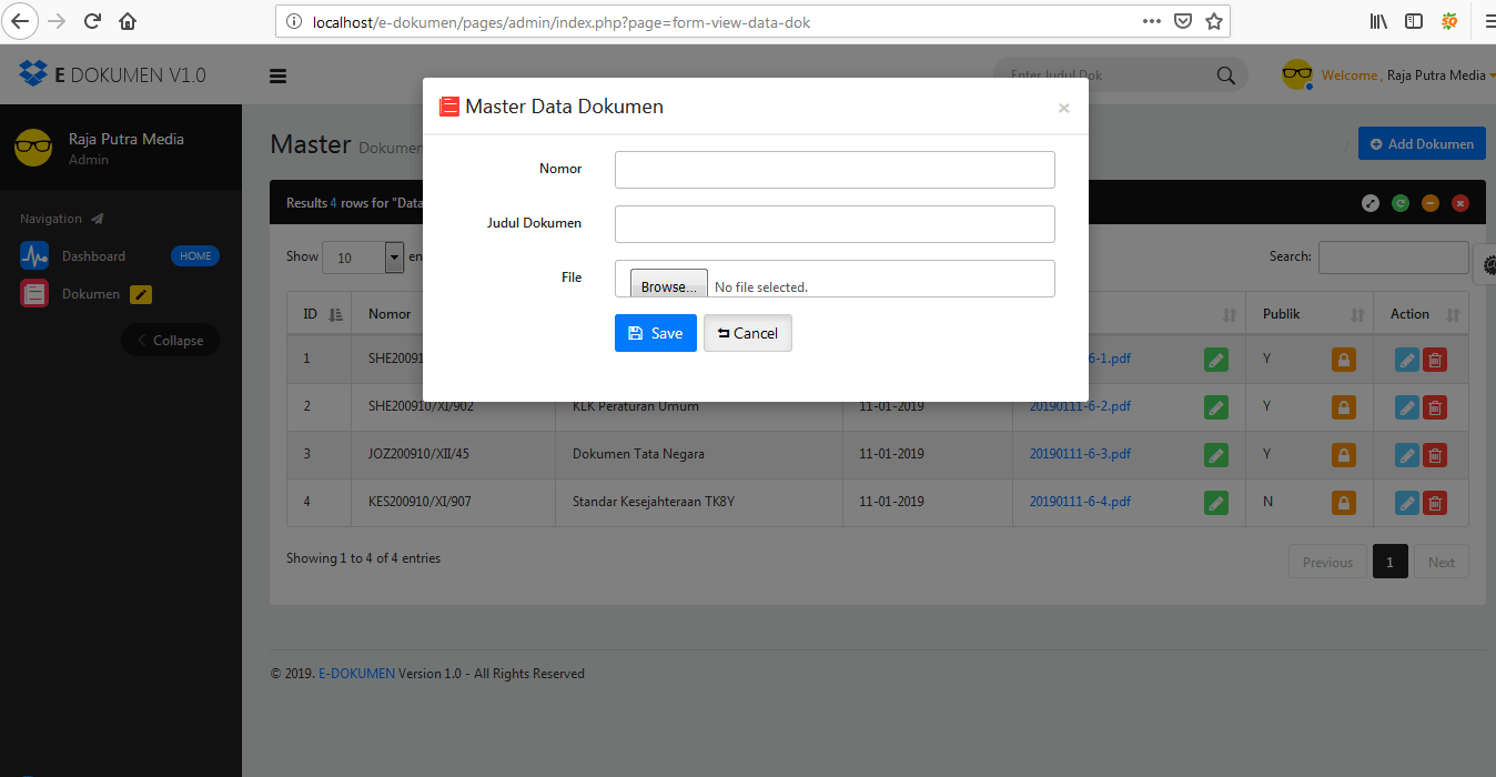 Download Program Aplikasi Dokumen Manajemen Sistem Software