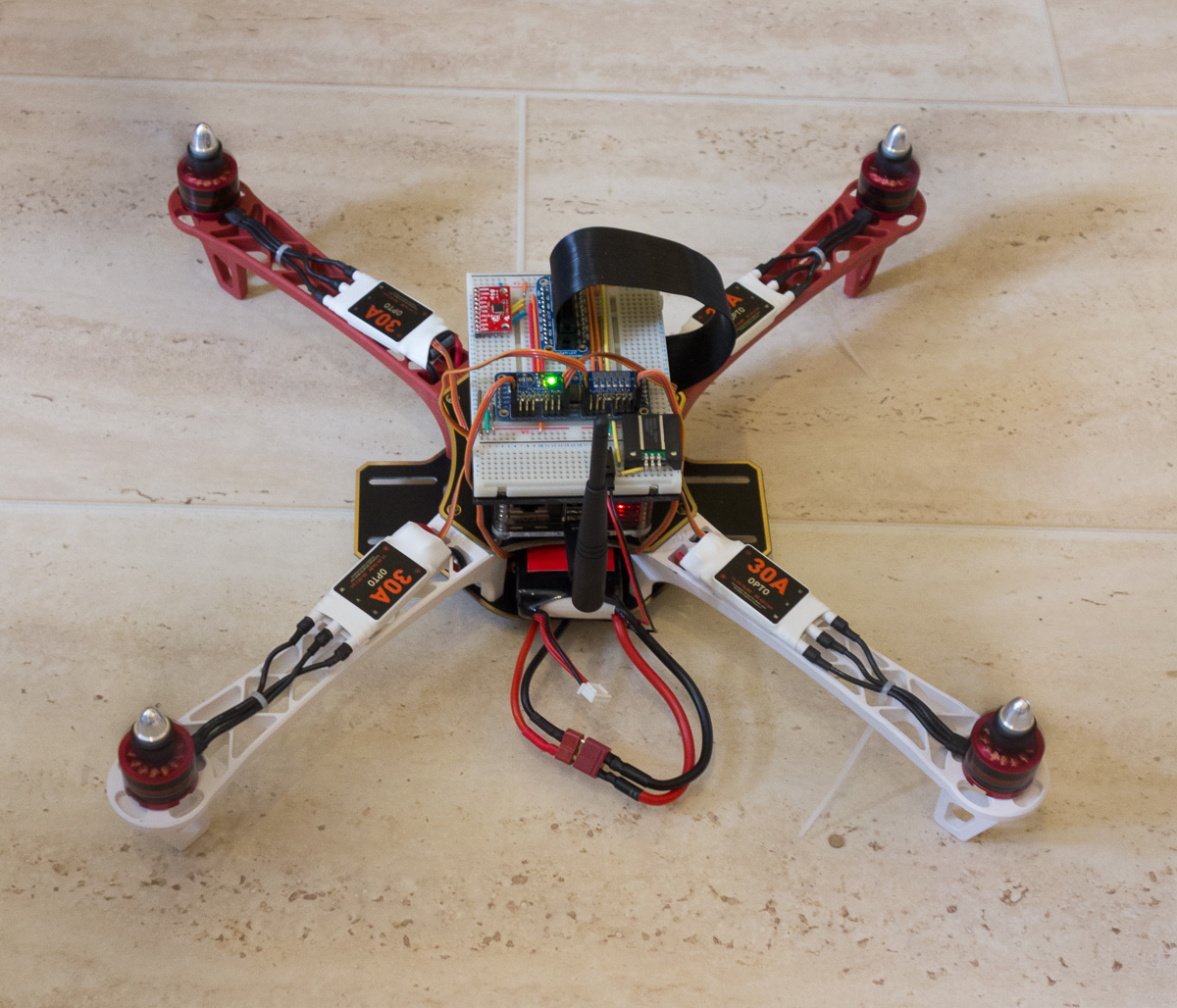 QuadCopter with the RaspberryPi SkySpy Raspberry Pi Pod