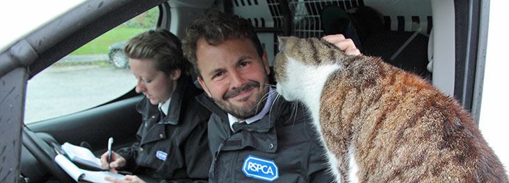 an RSPCA inspector RSPCA