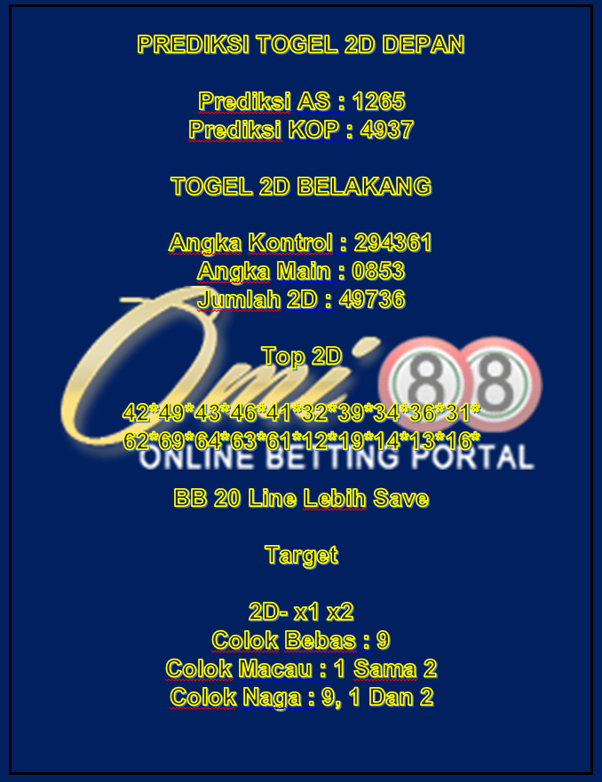 Bocoran Togel Hongkong Hari Ini, 30 September 2018