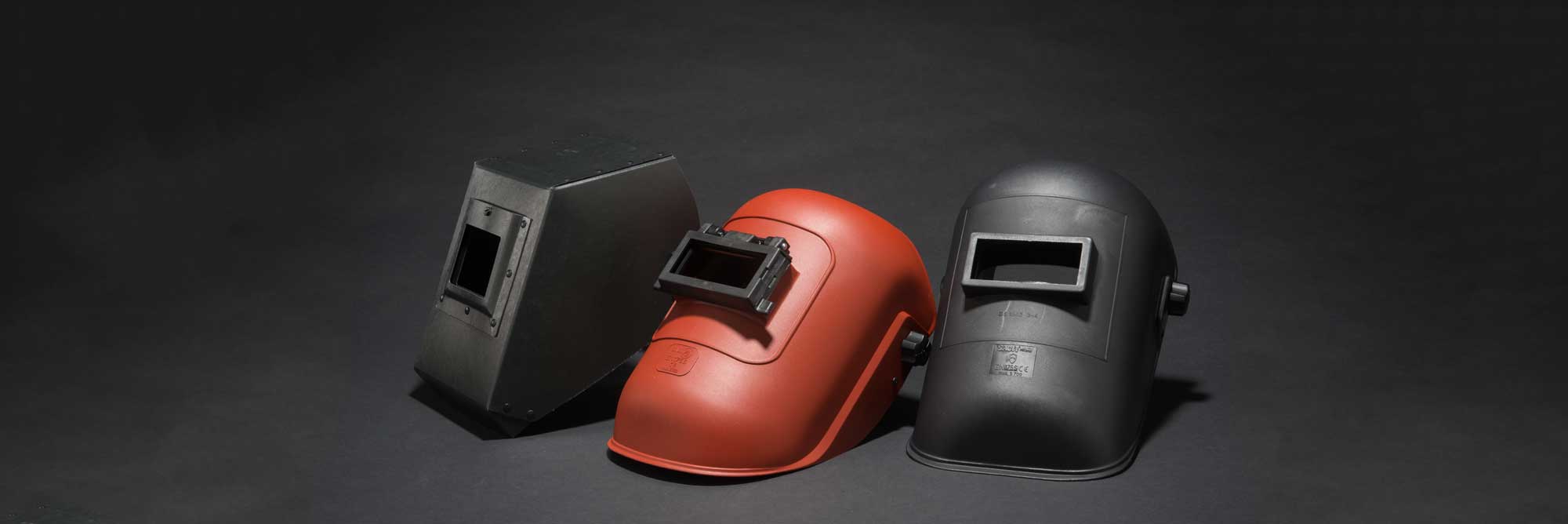 Welding Helmets With High Heat And Mechanical Resistance Sacit