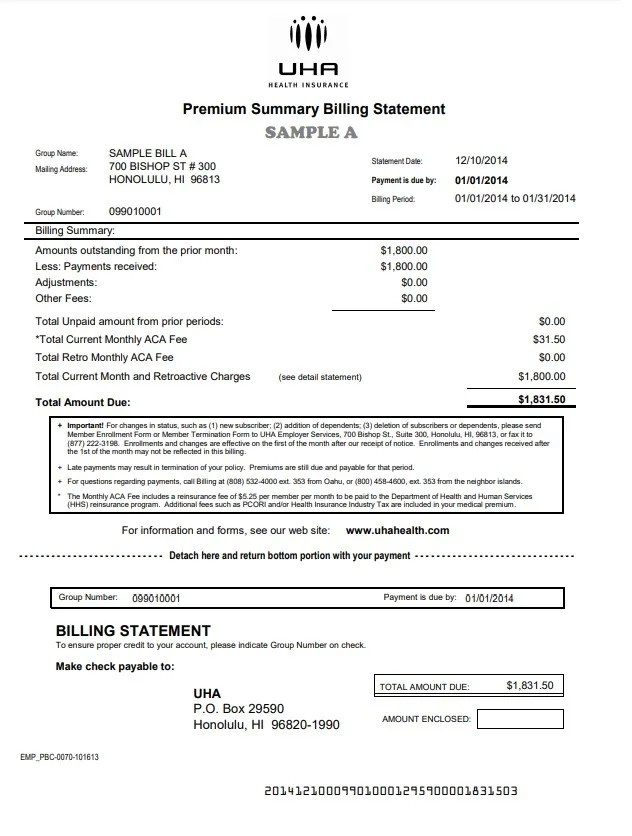 Billing Statement Templates 11+ Free Printable Word, Excel & PDF