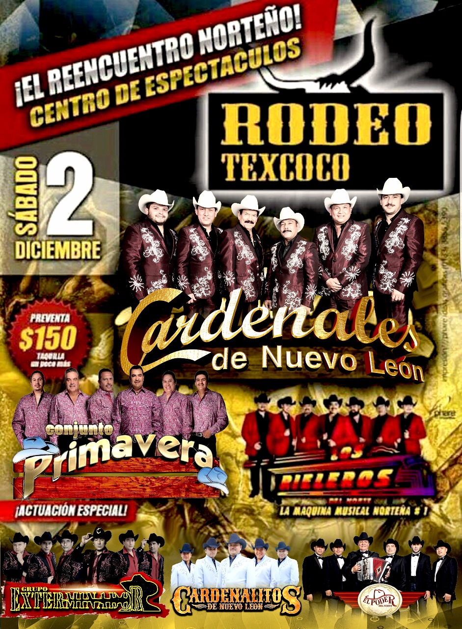 Grupo Exterminador Hoy 02 de Diciembre en el Rodeo Texcoco