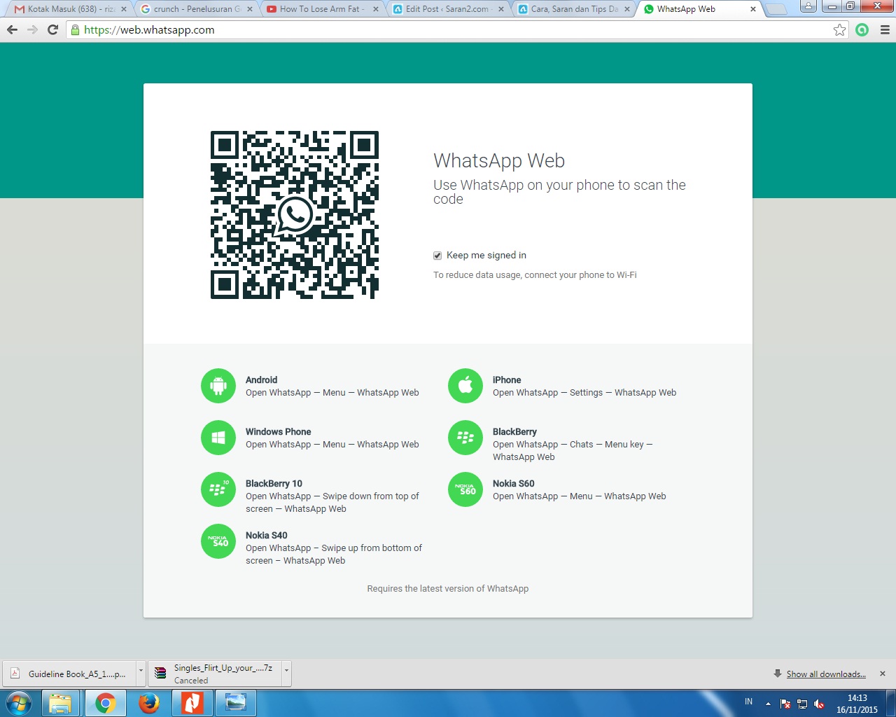 Cara Menggunakan Aplikasi WhatsApp Web di PC atau Laptop