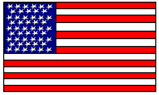 USA flag color