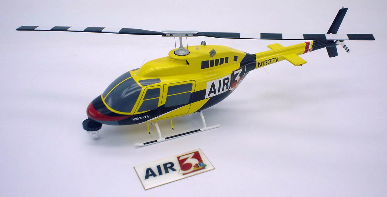 Custom Helicopter Models Private Corporate MedEvac