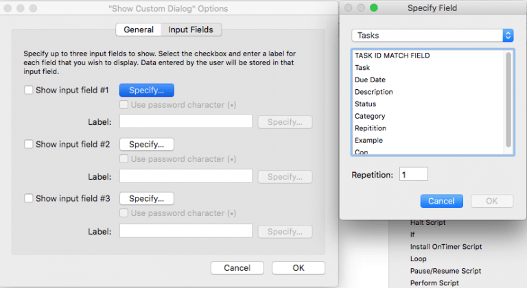 FileMaker 17 Show Custom Dialog Skeleton Key