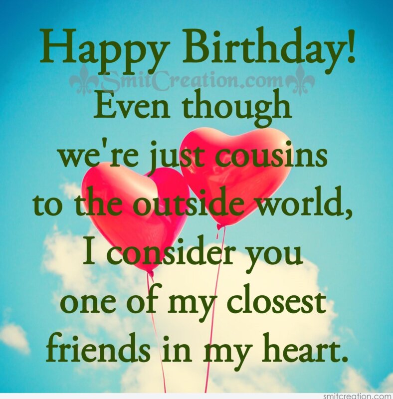 Birthday Wishes for Cousin Pictures and Graphics