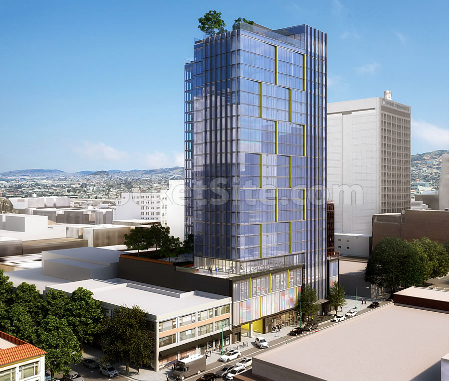 SocketSite™ Renderings for Proposed 25Story Oakland