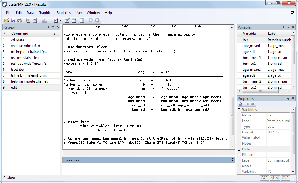 Stata 12新功能：新的使用界面，数据管理更加轻而易举 Stata 公卫人 Powered by Discuz!