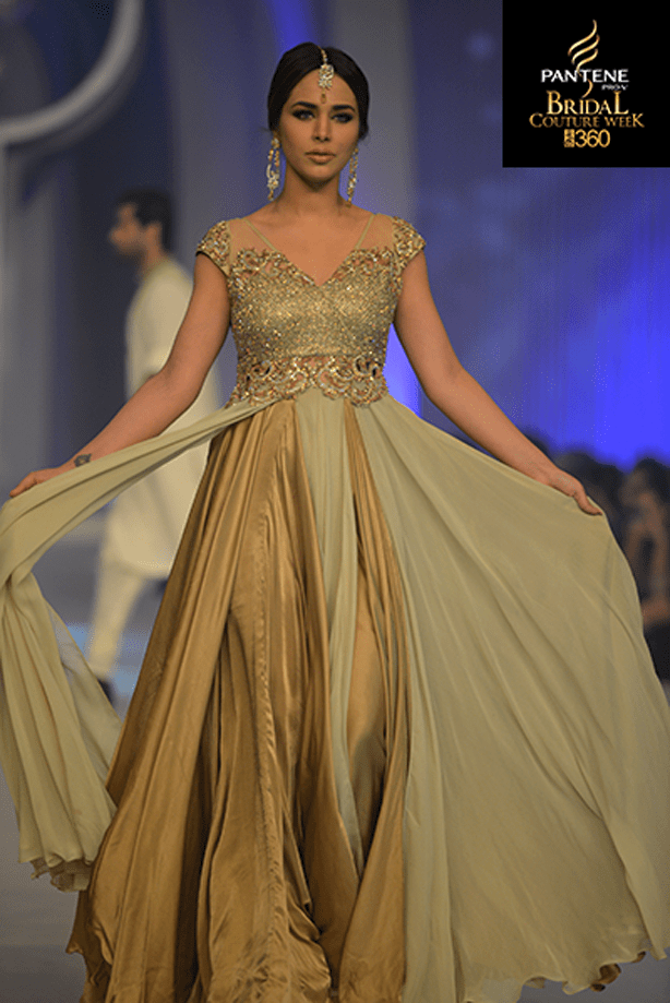 Latest Pakistani Wedding Frocks Designs 2018 Party Dresses