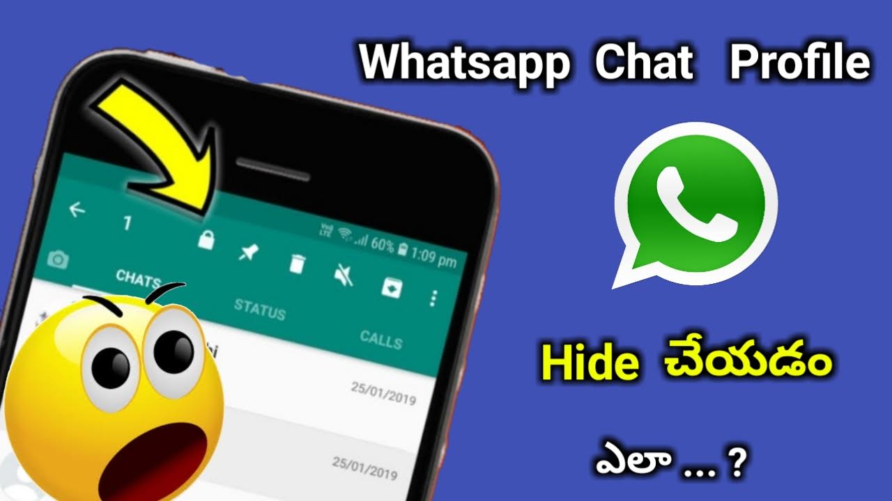 how to hide whatsapp chat profile with one click Tech In