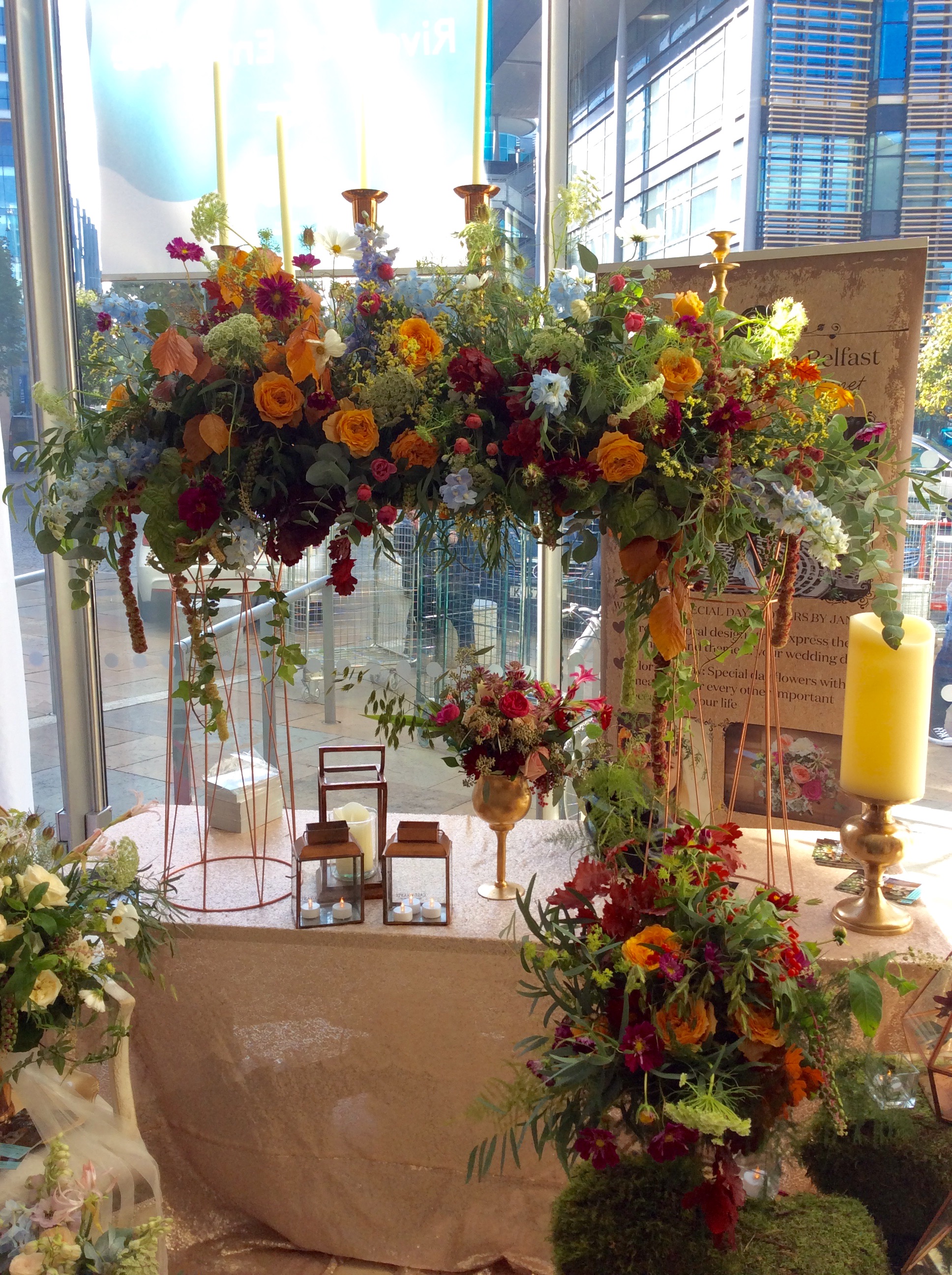 2016 Quirky bridal fair The Flower Room Belfast