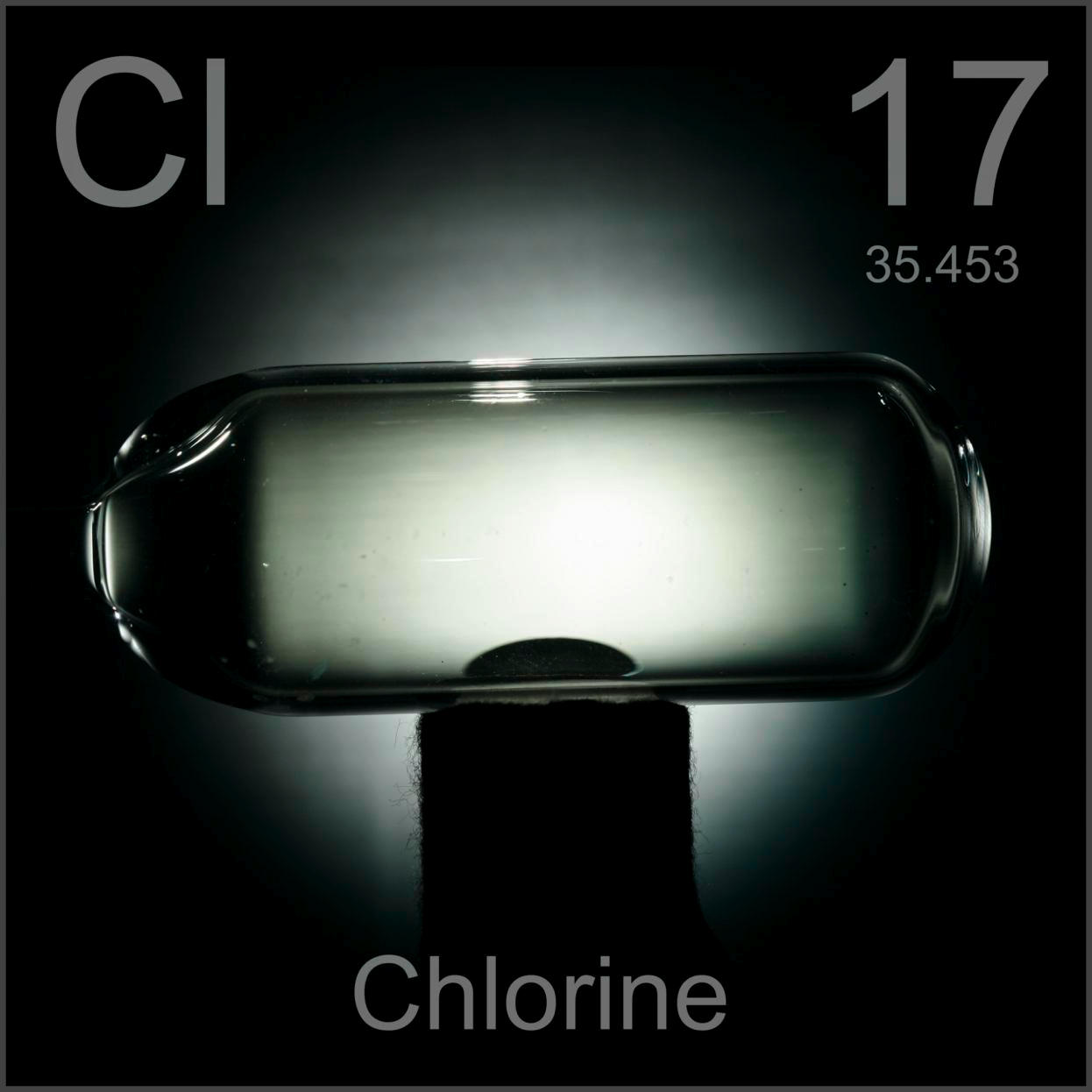 Facts, pictures, stories about the element Chlorine in the Periodic Table