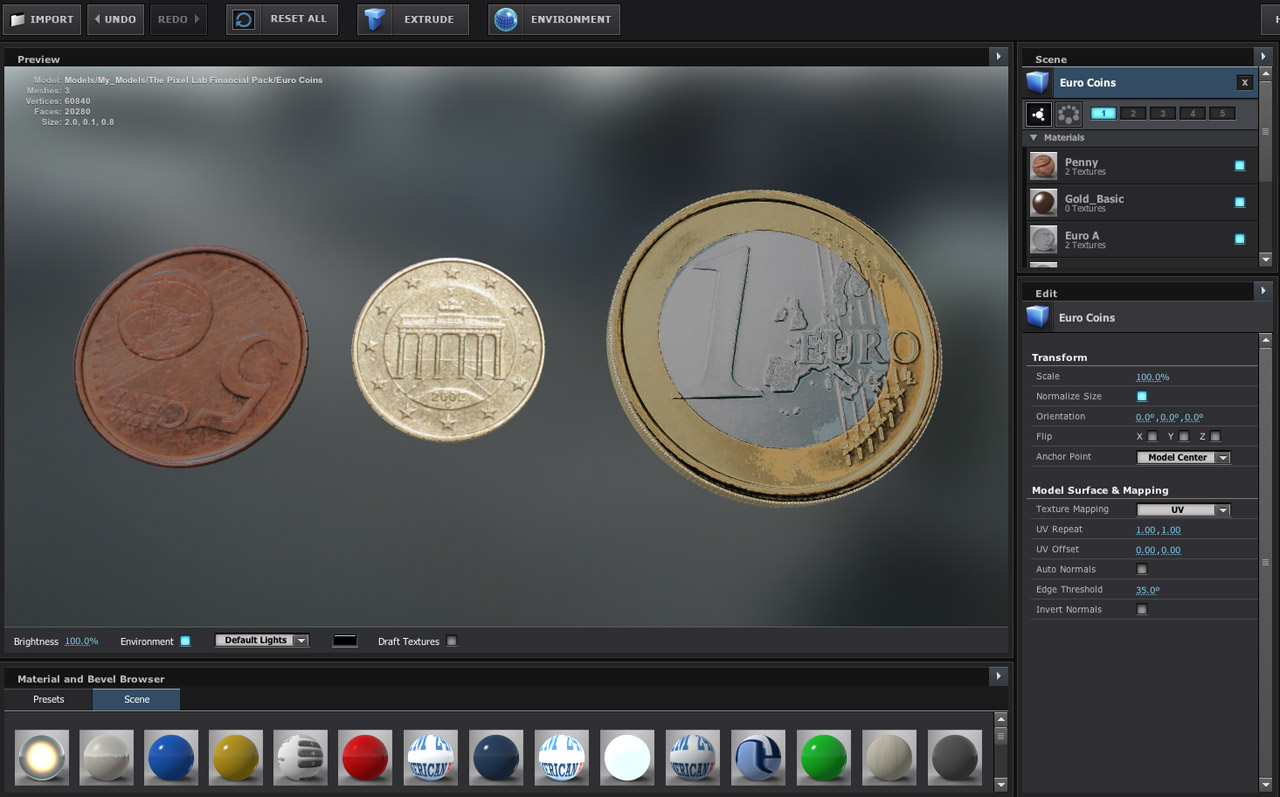 Financial Pack Videocopilot Element 3D The Pixel Lab