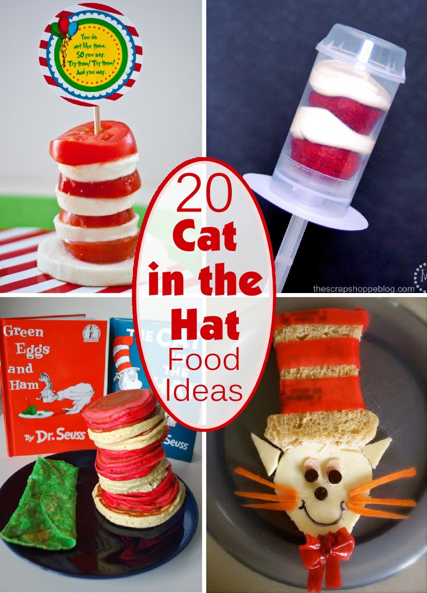 20 Cat in the Hat Inspired Food The Scrap Shoppe