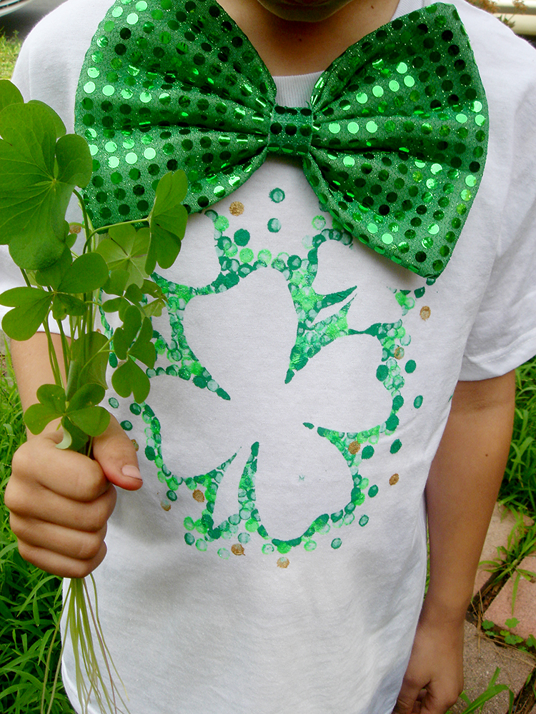 Easy St. Patrick's Day TShirt DIY