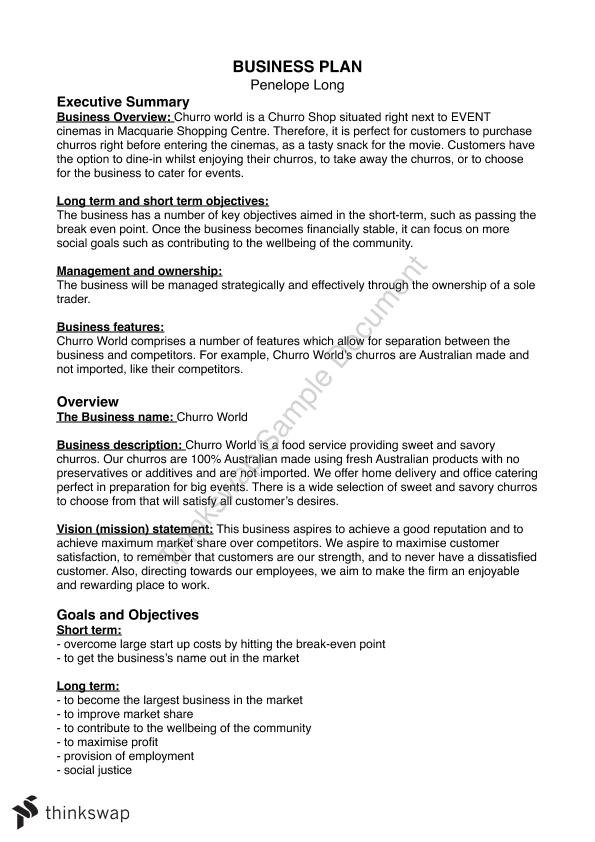 Food business plan pdf sample. Business Plan For Food Take Aways Starting A Food Business From Home A How To Guide How To Start A Business From Stolack