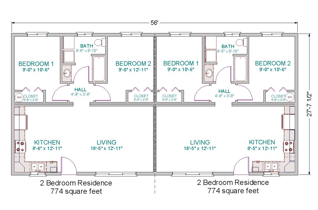 Best Ideas Useful Free 2 bedroom home plans