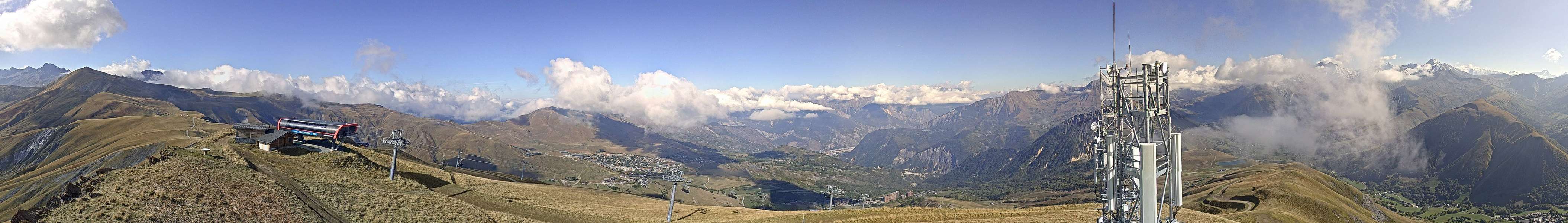 Enneigement Le Corbier (Les Sybelles) météo webcam pistes de ski