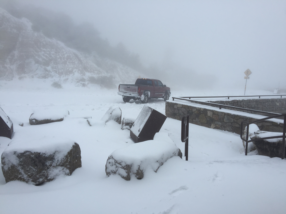 Mount Lemmon digging out from snowstorms