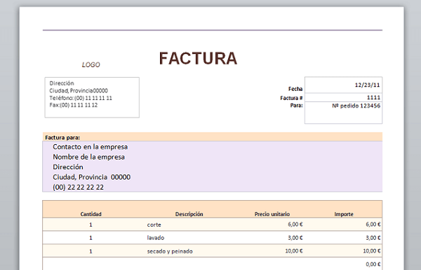 Aquí tienes 20 plantillas para hacer facturas en Word