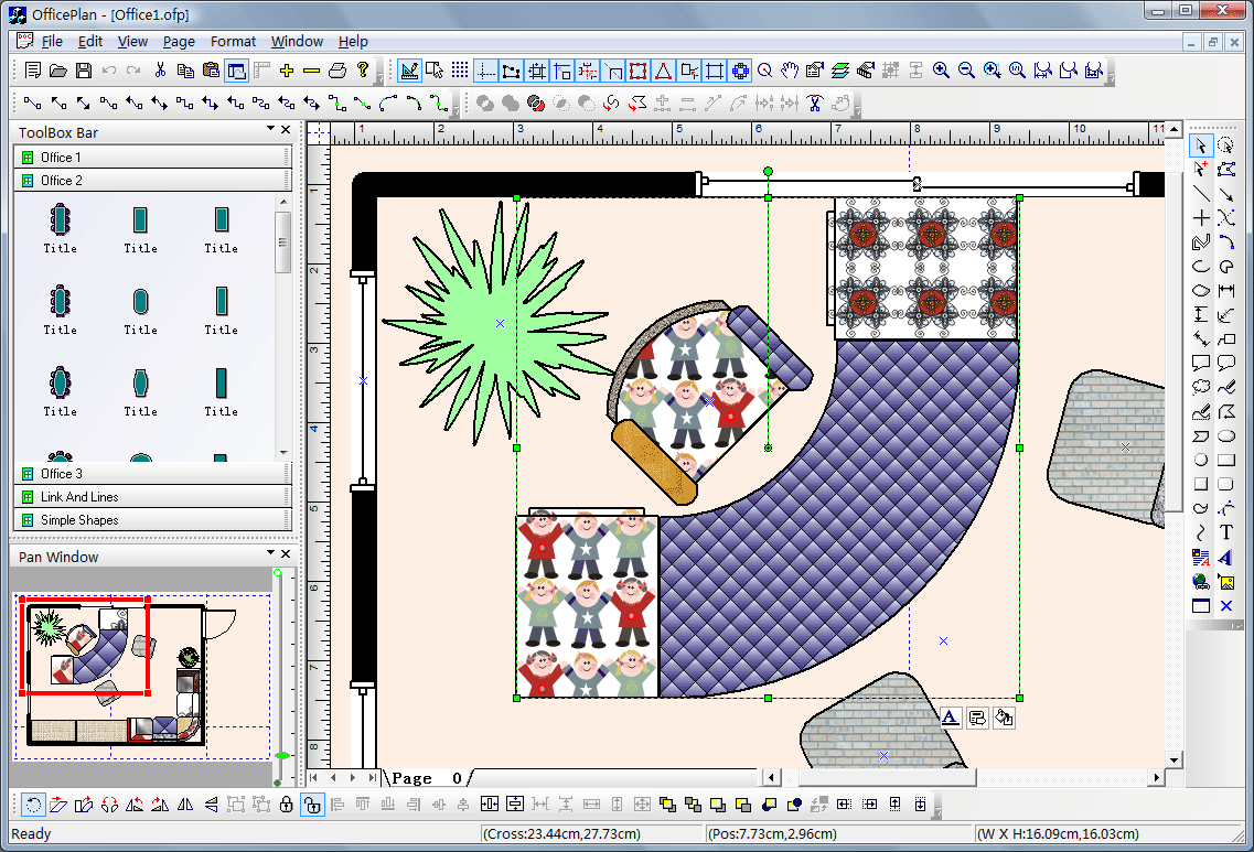 EXD++ Floor and Architectural CAD Visualization Source Code for C/C++, Visual Studio