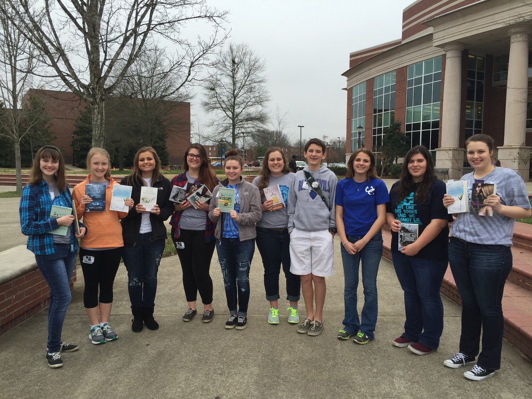 UCHS Book Club travels to SEYA Book Festival Unicoi County High