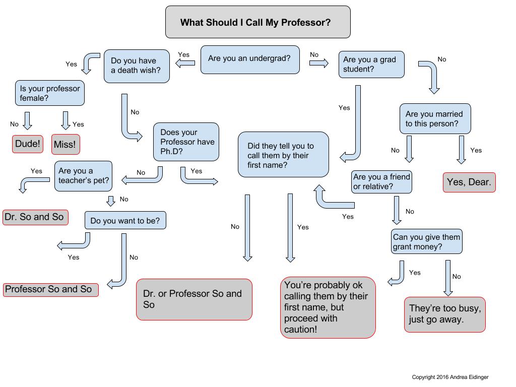 What Should I Call My Professor? Unwritten Histories