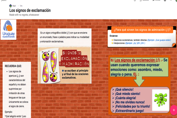 Los signos de exclamación Uruguay Educa