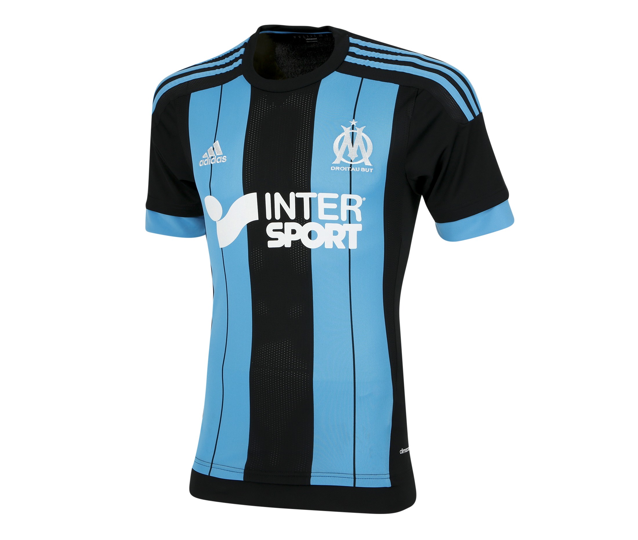 Coloriage maillot de l’OM à l’extérieur 2016 à imprimer et colorier