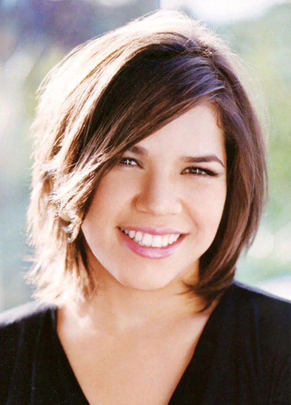 Short Medium Hairstyles For Round Faces urban haircut styles