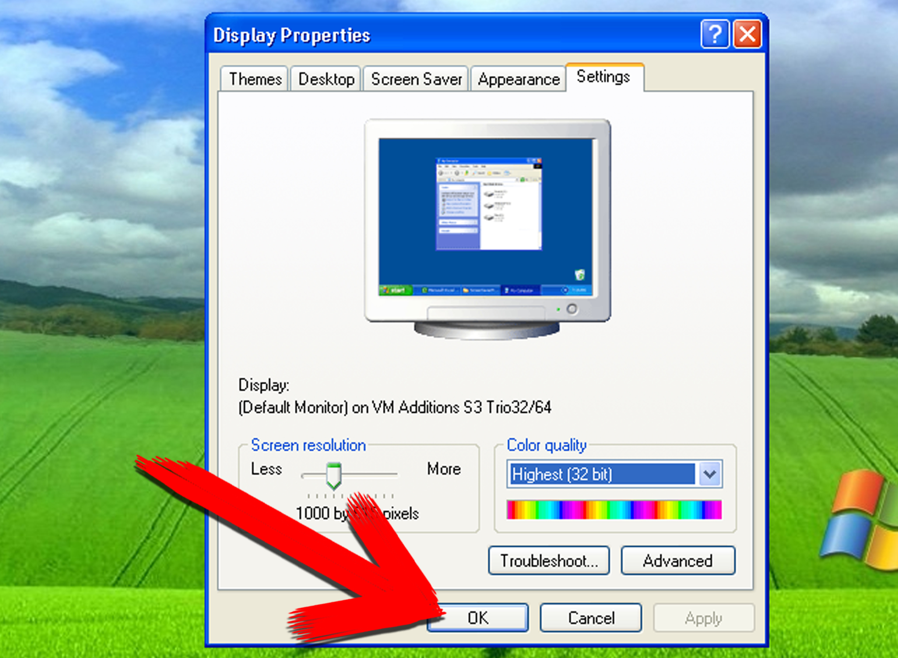 How to Adjust the Color Quality on a Windows XP Computer 5 Steps