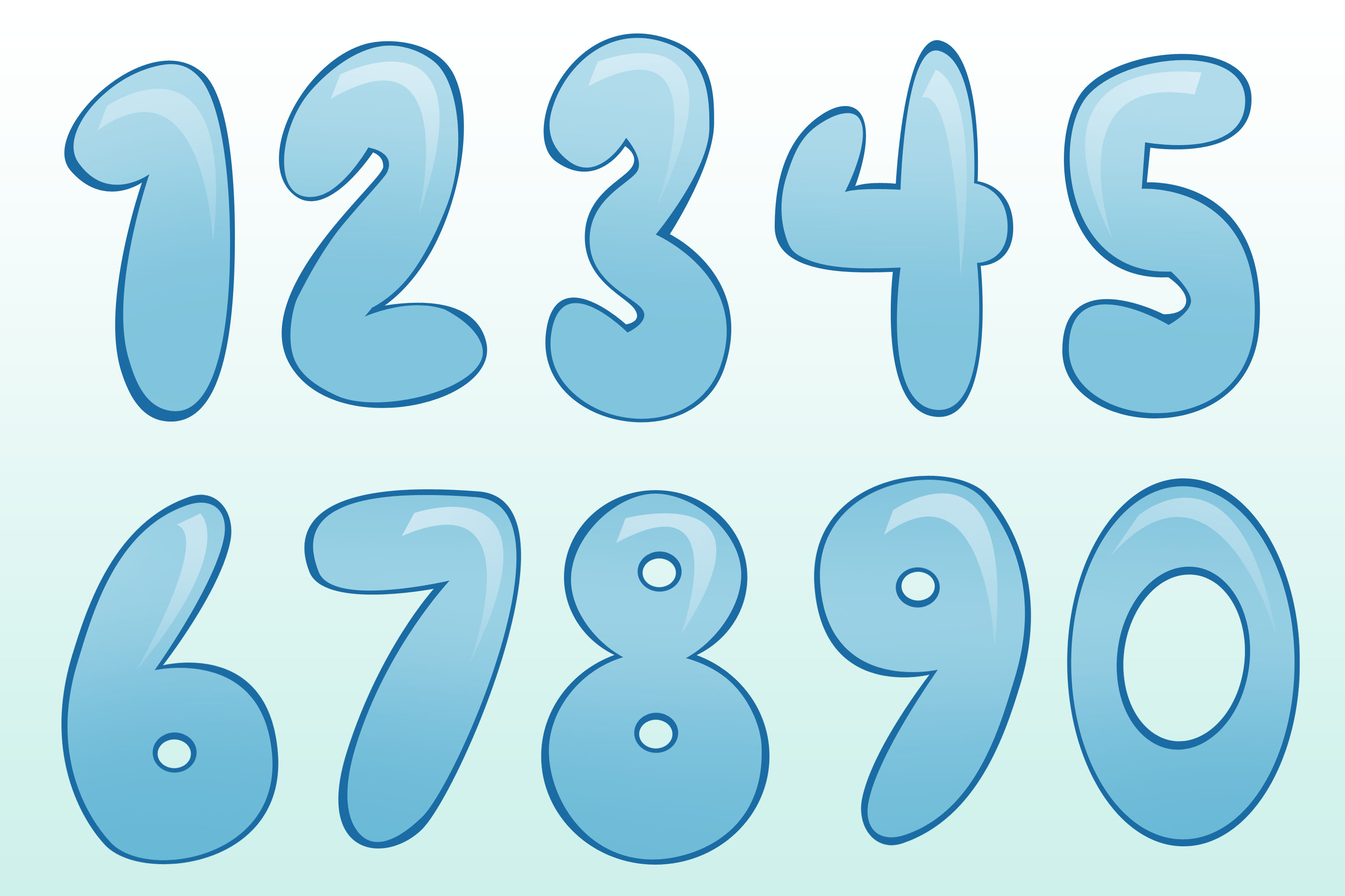 How to Draw Bubble Numbers 5 Steps (with Pictures) wikiHow