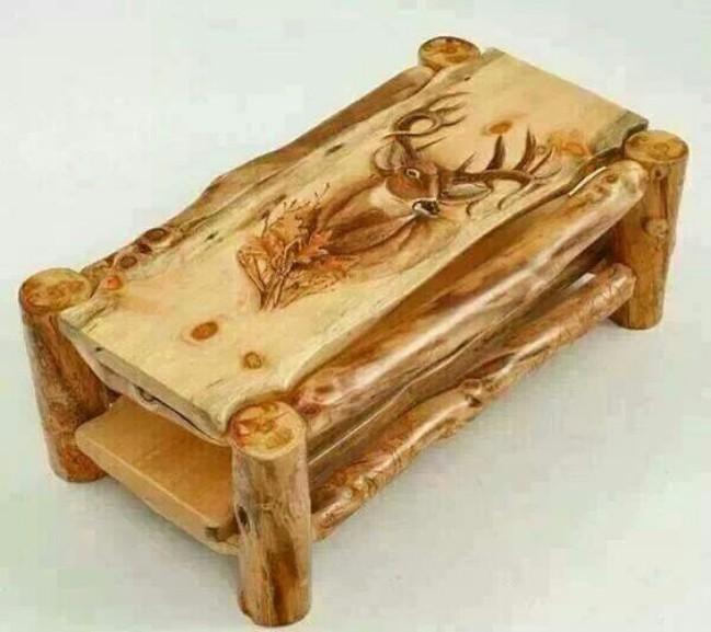 10 Log Furniture Ideas Woodz