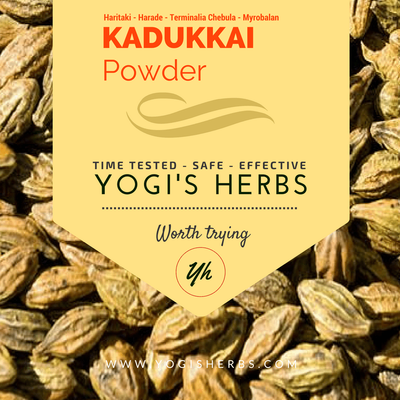 Kadukkai Powder 100g Yogi's Herbs