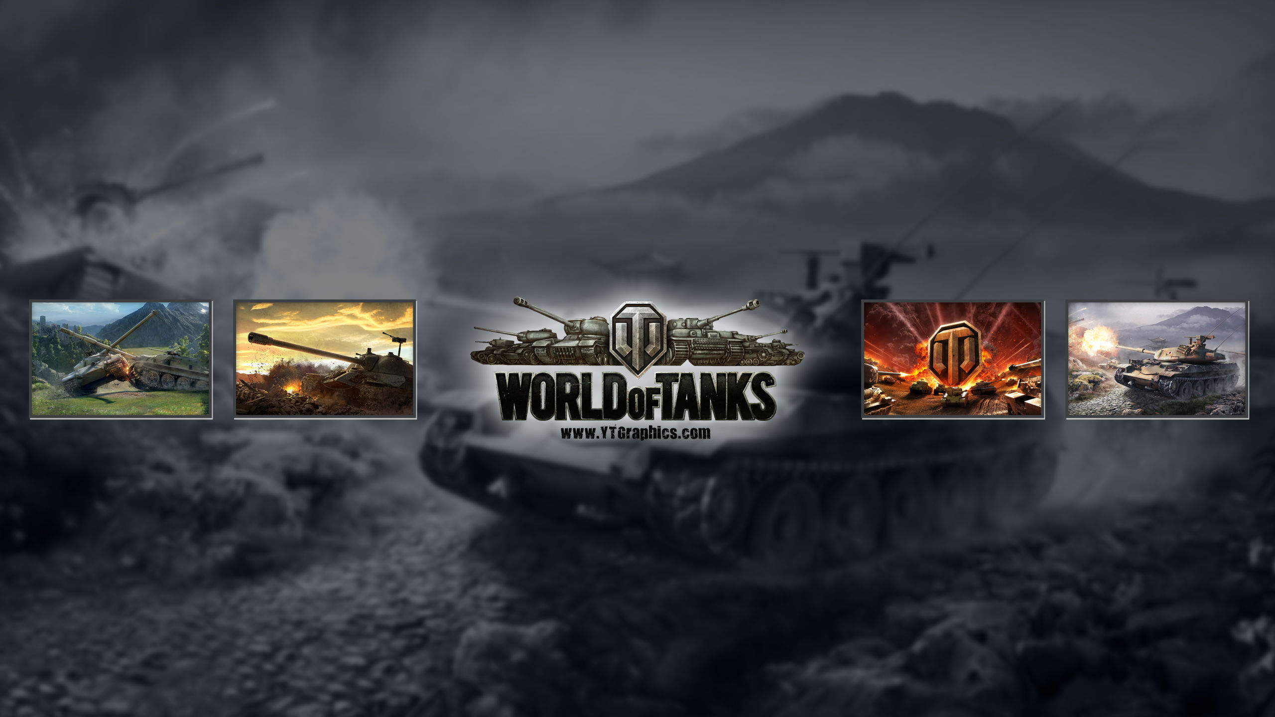 World of Tanks YouTube Channel Art Banners